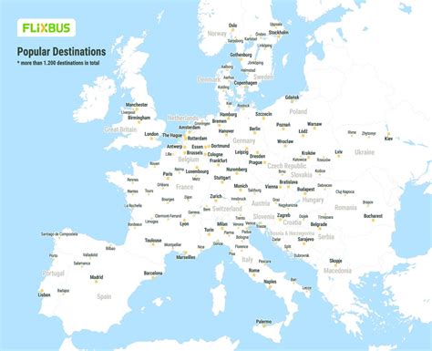 FlixBus Bus Routes: Explore Our Bus Network Map.